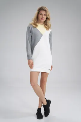 Sukienka bluza dresowa w trzech kolorach - M777 rozmiar S/M